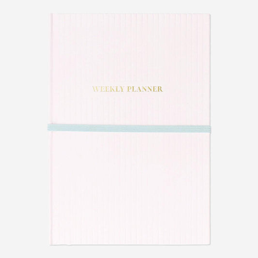 Planner Weekly Notebook Pink