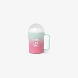 Mug Slush Ice Gradient Grenn/Pink