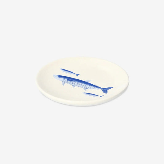 Tray Jewellery Small Printed Fish(In)