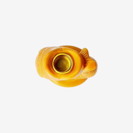 Candle Holder Fish Orange