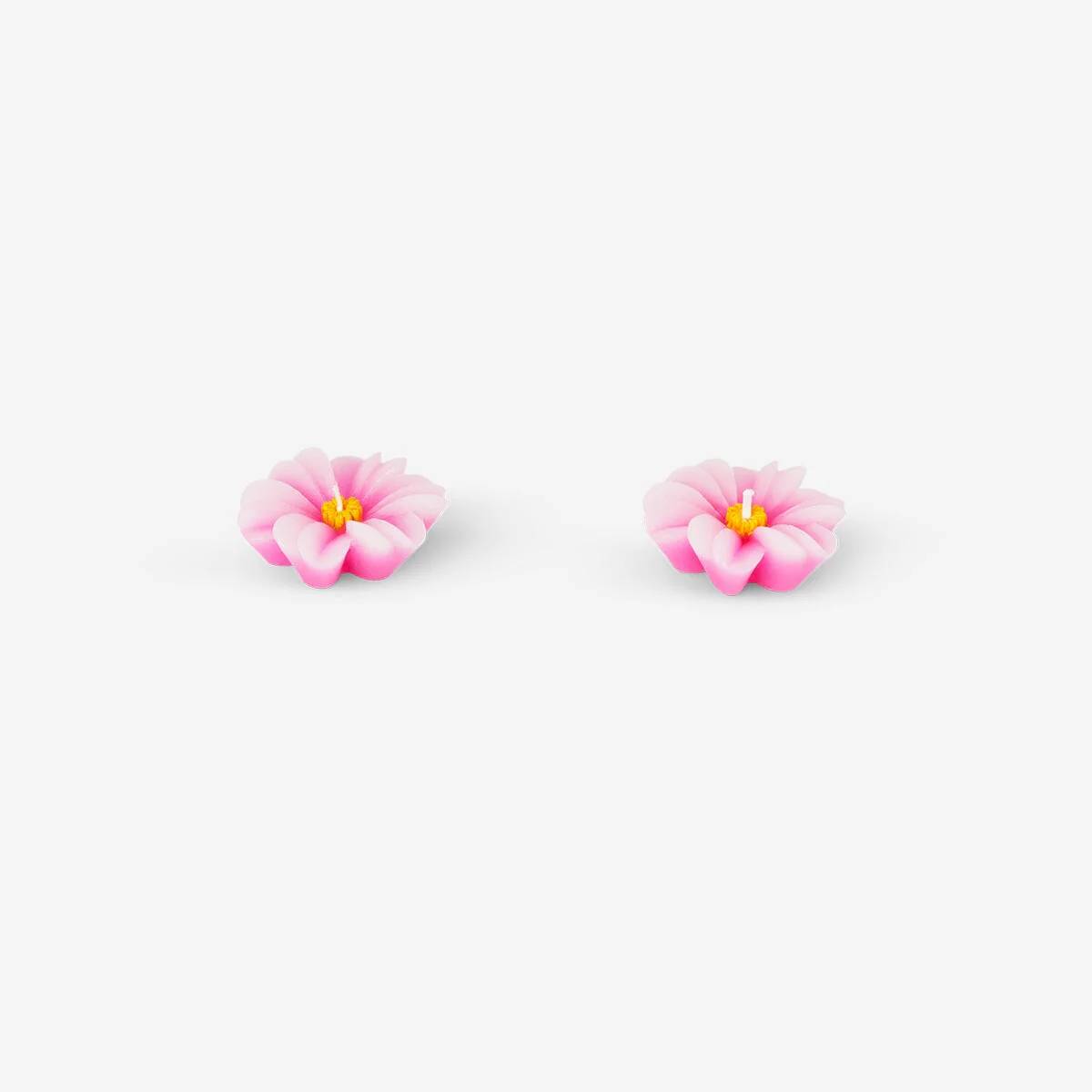 Candles Floating 4 Pcs Set Flowers