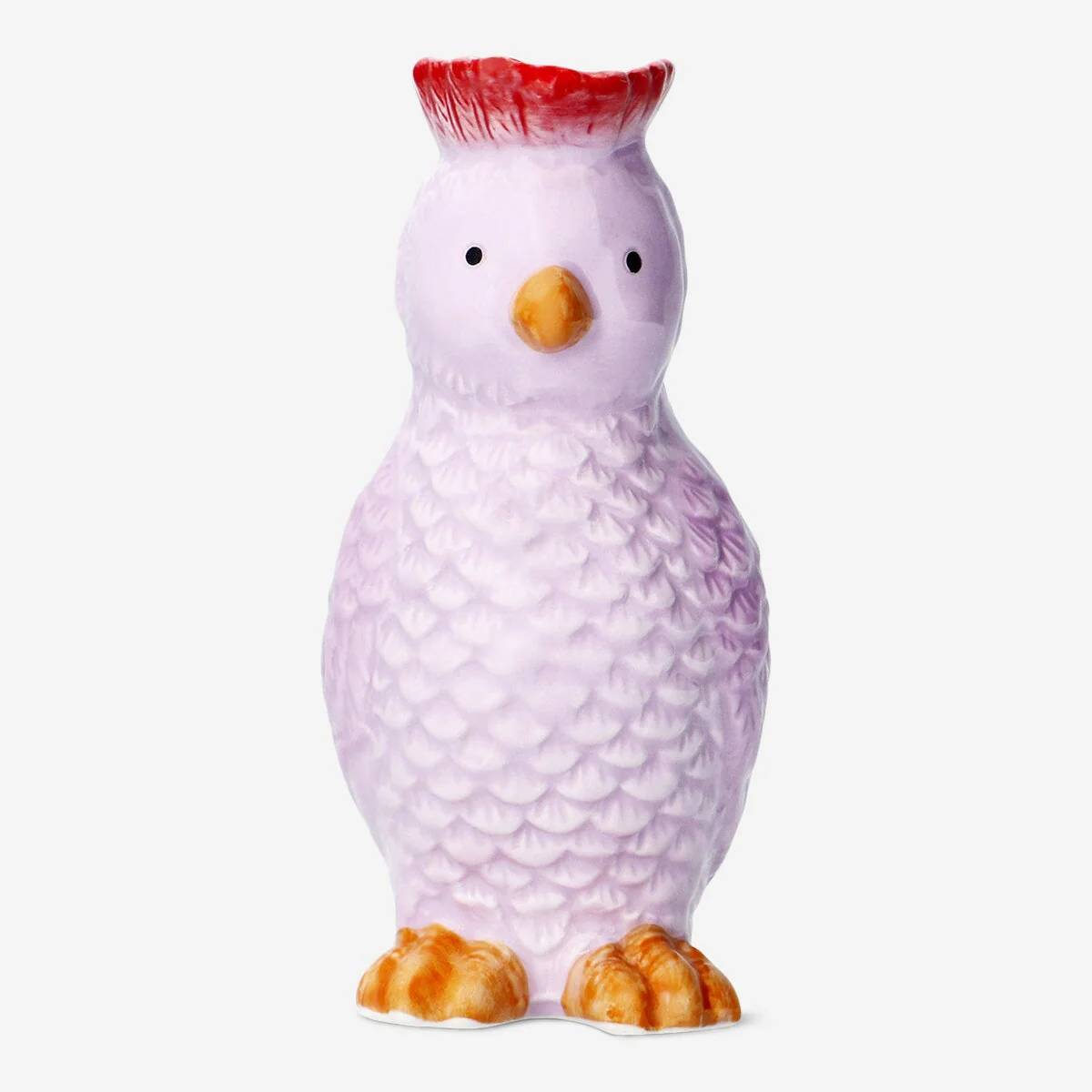 Vase Ceramic Parrot H: 14Cm