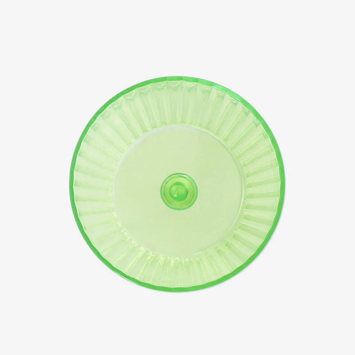 Wine Glass Plastic Green Color