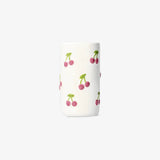 Vase With Embossed Cherries