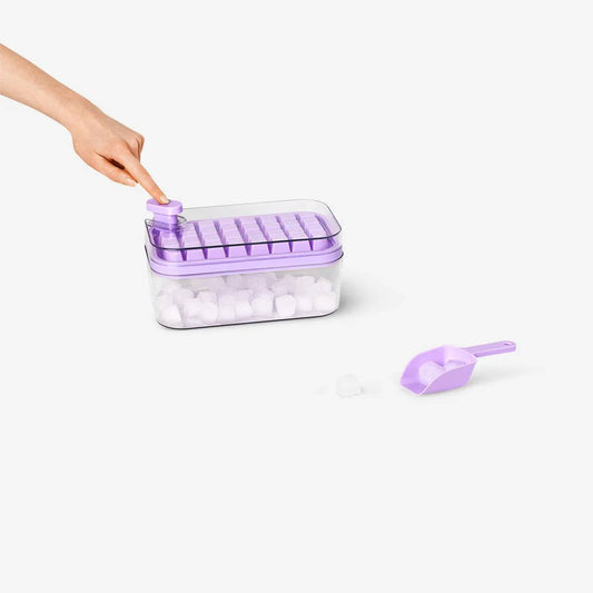Ice Cube Tray And Storage Box With Lid A