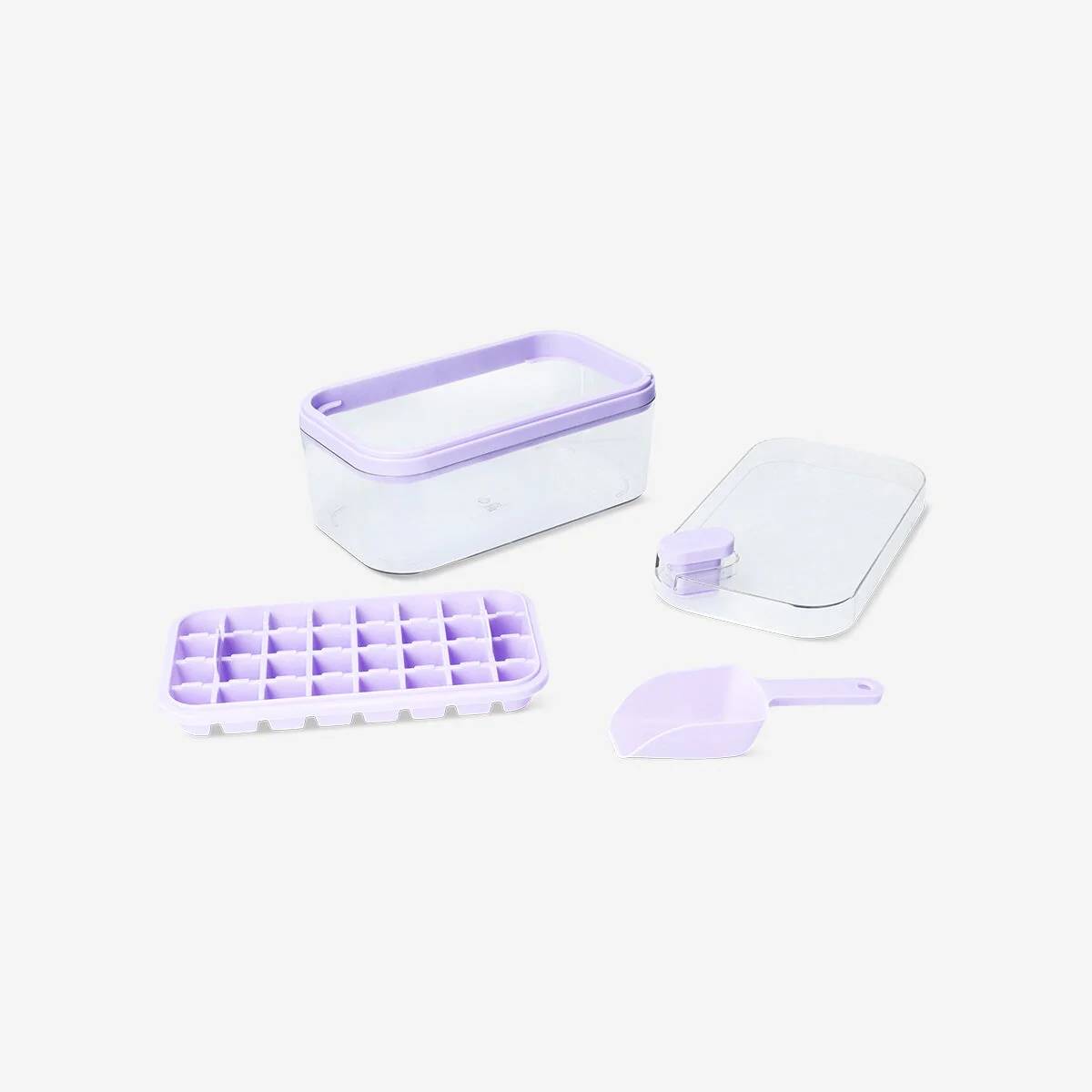 Ice Cube Tray And Storage Box With Lid A