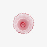Wine Glass Sprayed Matt Color Pink