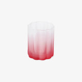 Drinking Glass Sprayed Matt Color Pink