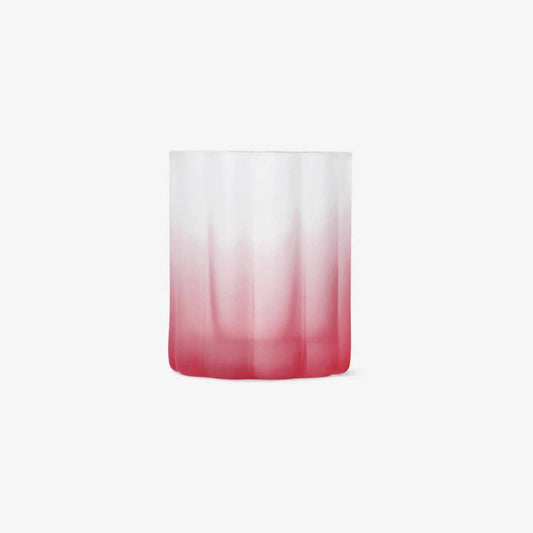 Drinking Glass Sprayed Matt Color Pink