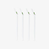 Straw Glass 19Cm Cherry Embossed 4Pcs Se