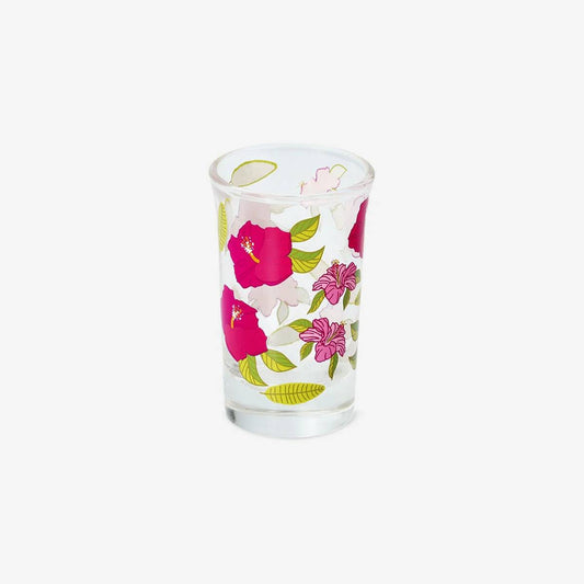 Mini Drink Glass Tropical Design