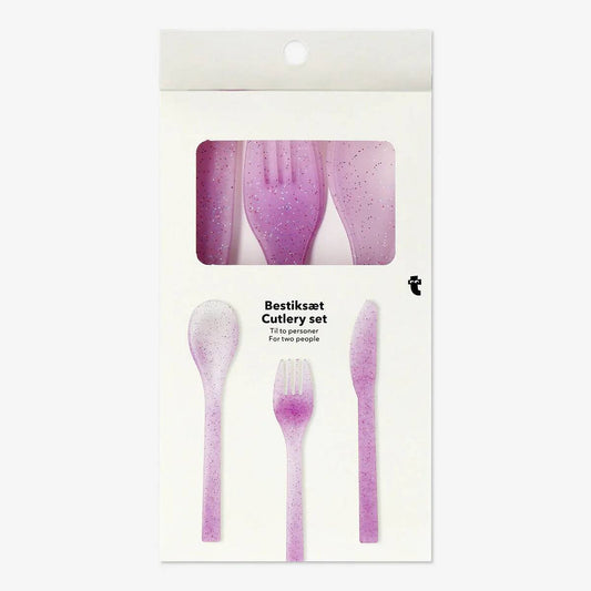 Cutlery Knife And Fork Set Summer 6Pcs