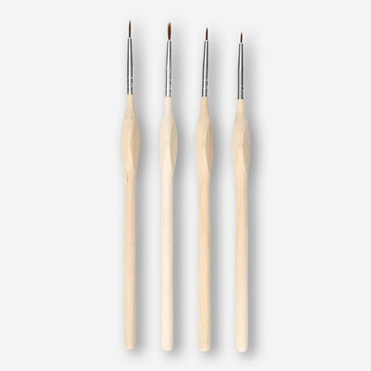 Paint Brushes Fine Wood