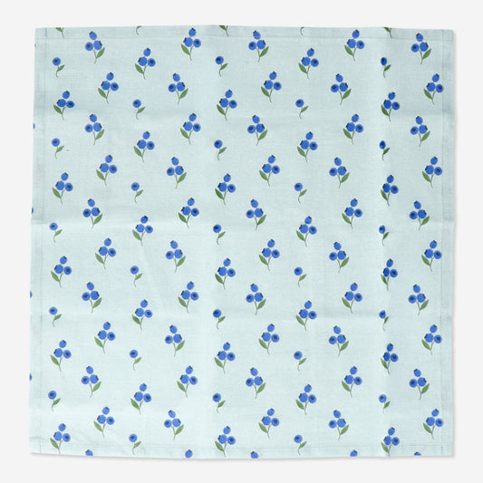 Napkin2Pcs Set Cottonblueberries 40X40Cm