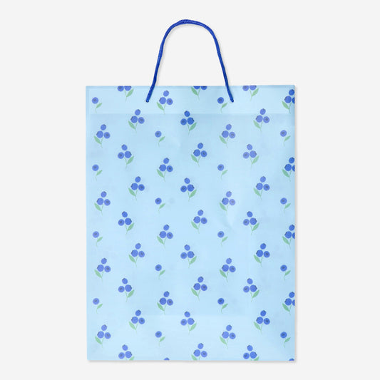 Shop Bag Blueberry Aop Print