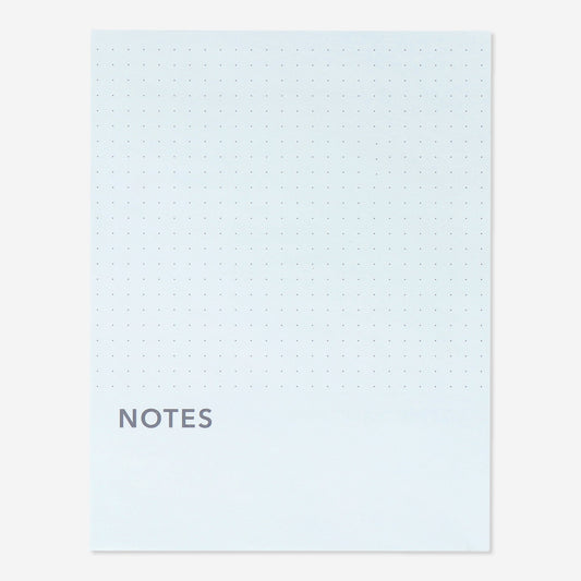 Notepad Blue W. Bullets & Notes