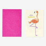 Card with Envelope Flamingo