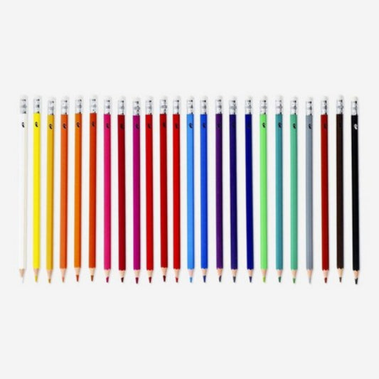 Coloring Pencils Erasable 24 Pcs