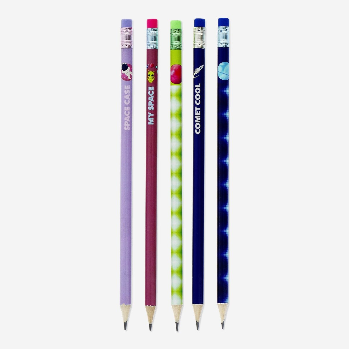 Pencils Hb Space 5 Pcs