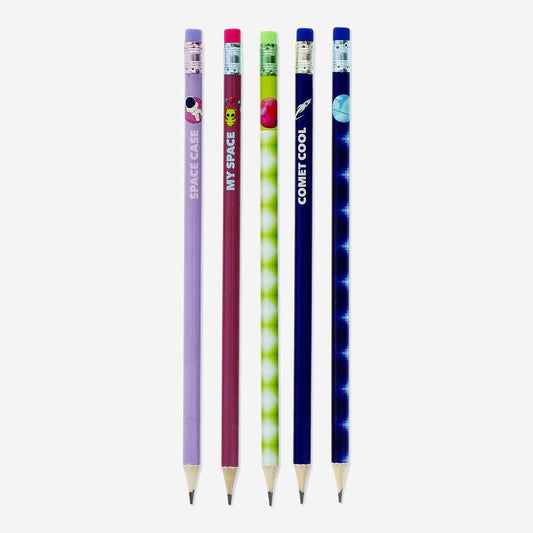 Pencils Hb Space 5 Pcs