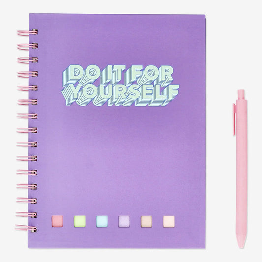 Notebook with Sticky Tabs & Pen