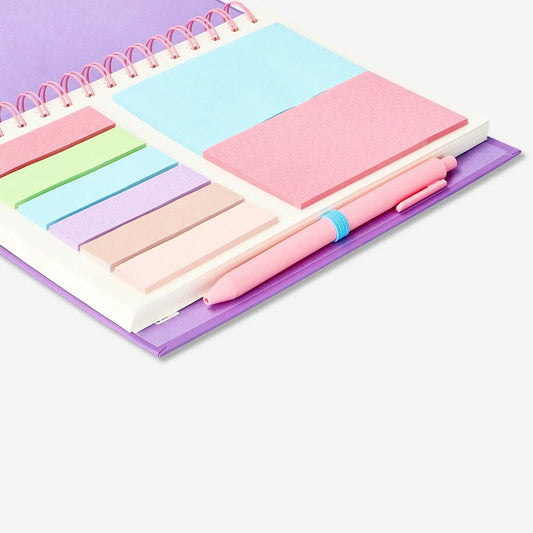 Notebook with Sticky Tabs & Pen