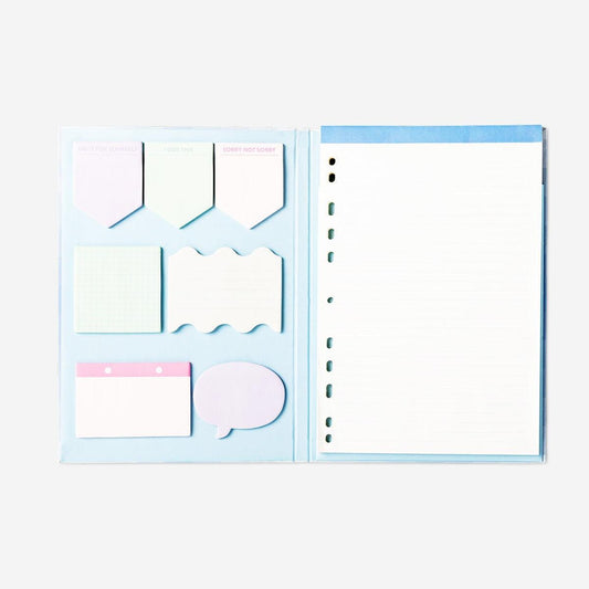 Clipboard with Sticky Notes & Pad A4