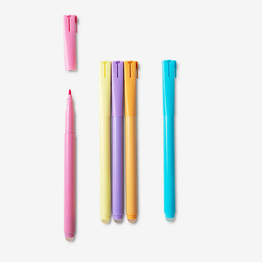 Highlighters Erasable 5 Pcs