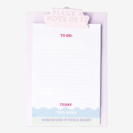 Clipboard with 3 Notepads