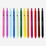 Markers Felt Tip Click 12 Pcs