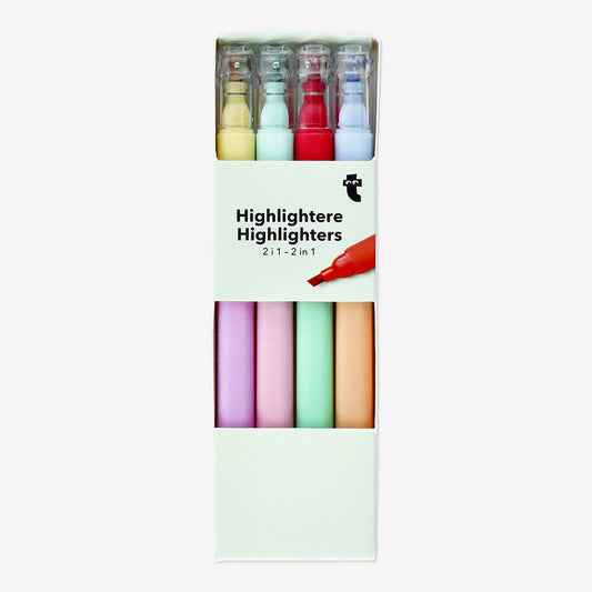 Highlighters Paw Click & Mix 4 Pcs