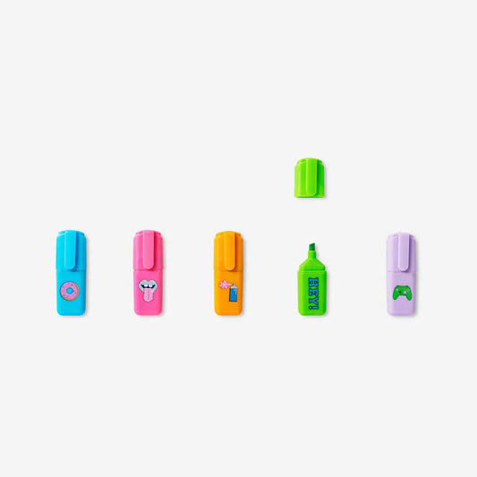 Highlighters Mini 5 Pcs