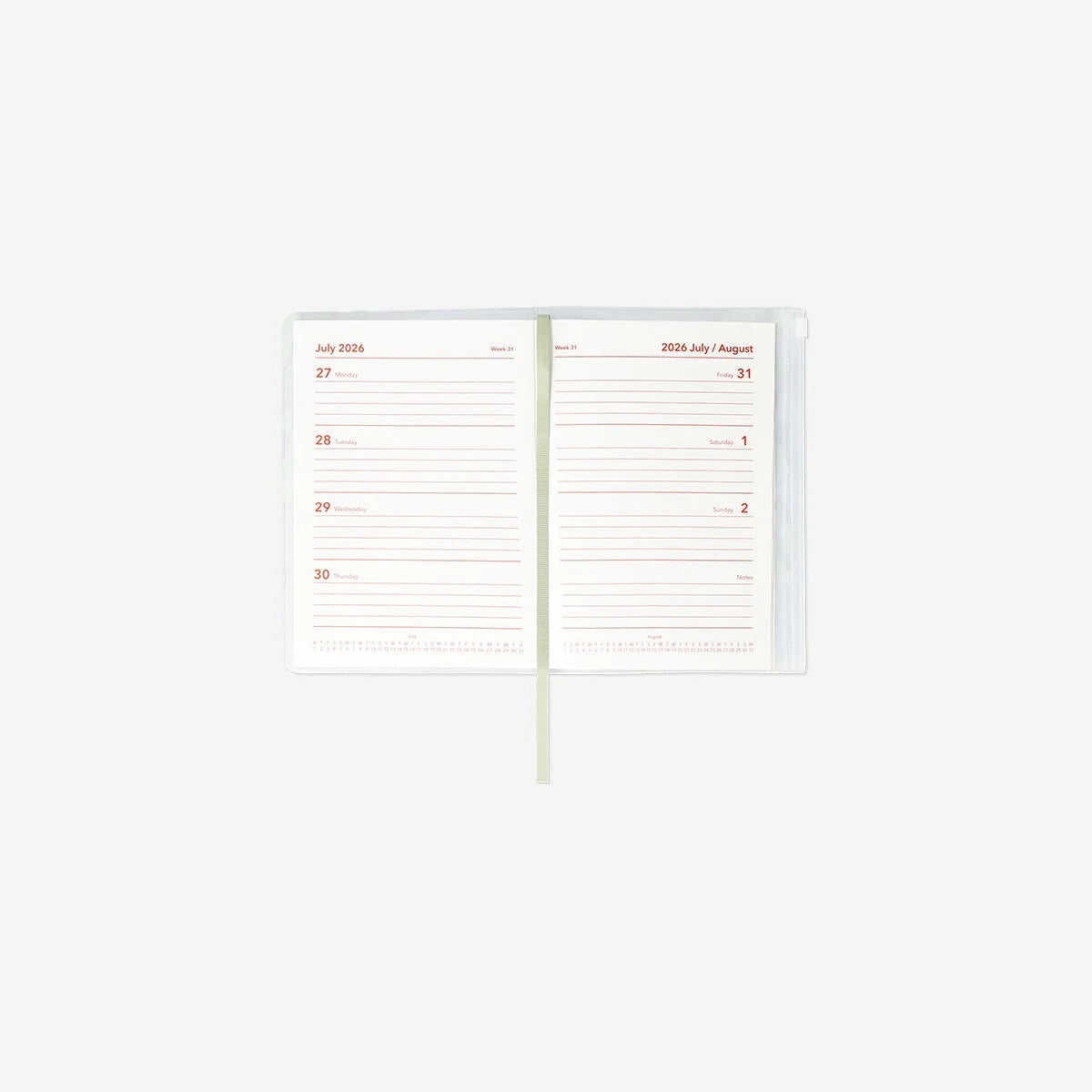 Planner Study Aop Zip Lock En