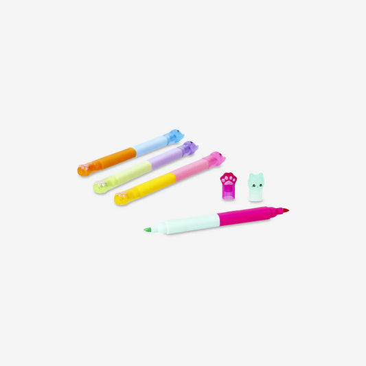 Highlighters Paw Click & Mix 4 Pcs