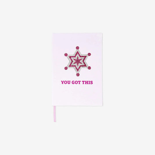 Notebook Glitter Stone Cover A5