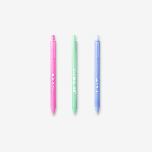 Pens Color Changing Barrel 3 Pcs
