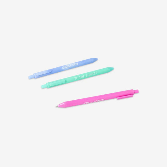 Pens Color Changing Barrel 3 Pcs
