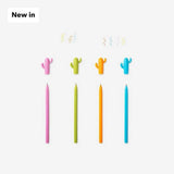 Pens Gel Glitter Cactus 4 Pcs