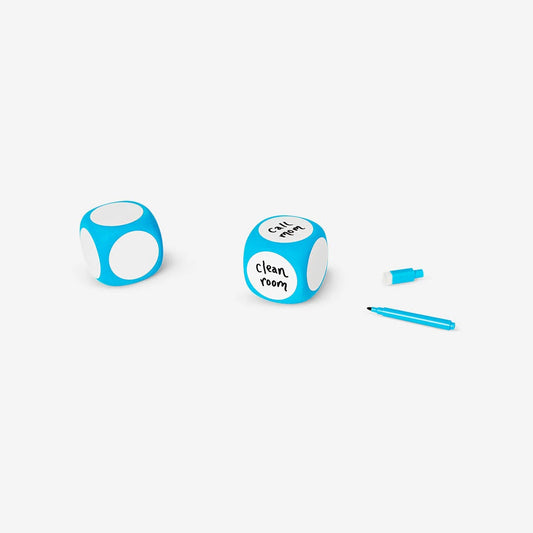 Dry Erase Dice W. Pen
