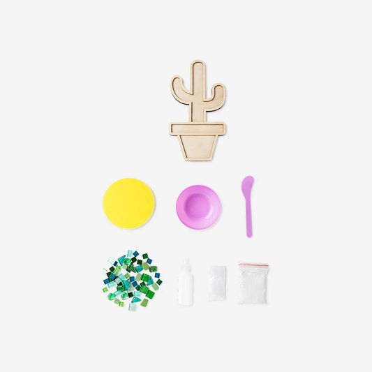 Diy Mosaic Kit Cactus