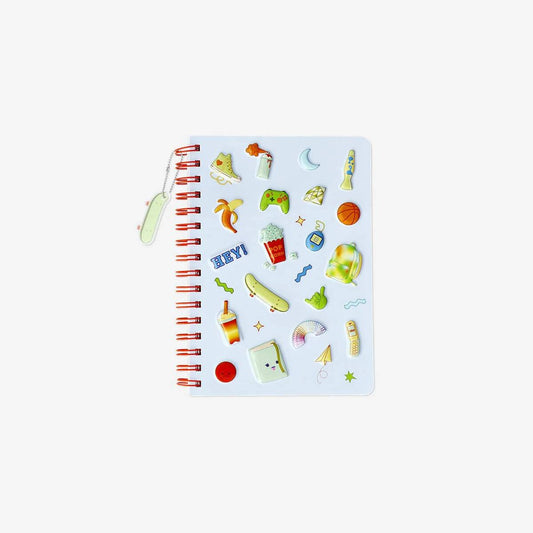 Notebook A5 Popping Cover W. Spiral
