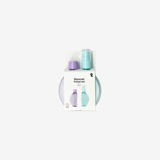 Bottle Tubes For Travel 2-1 Ying-Yang Detachable