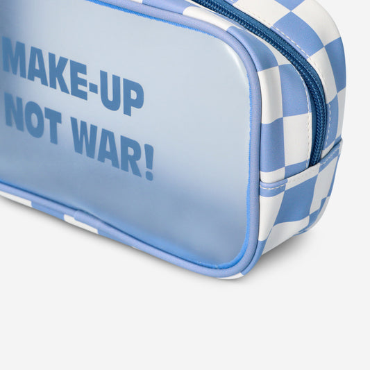 Make-Up Bag + Recycled Pu with Text