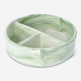 Jewelry Tray with Dividers Porcelain Green