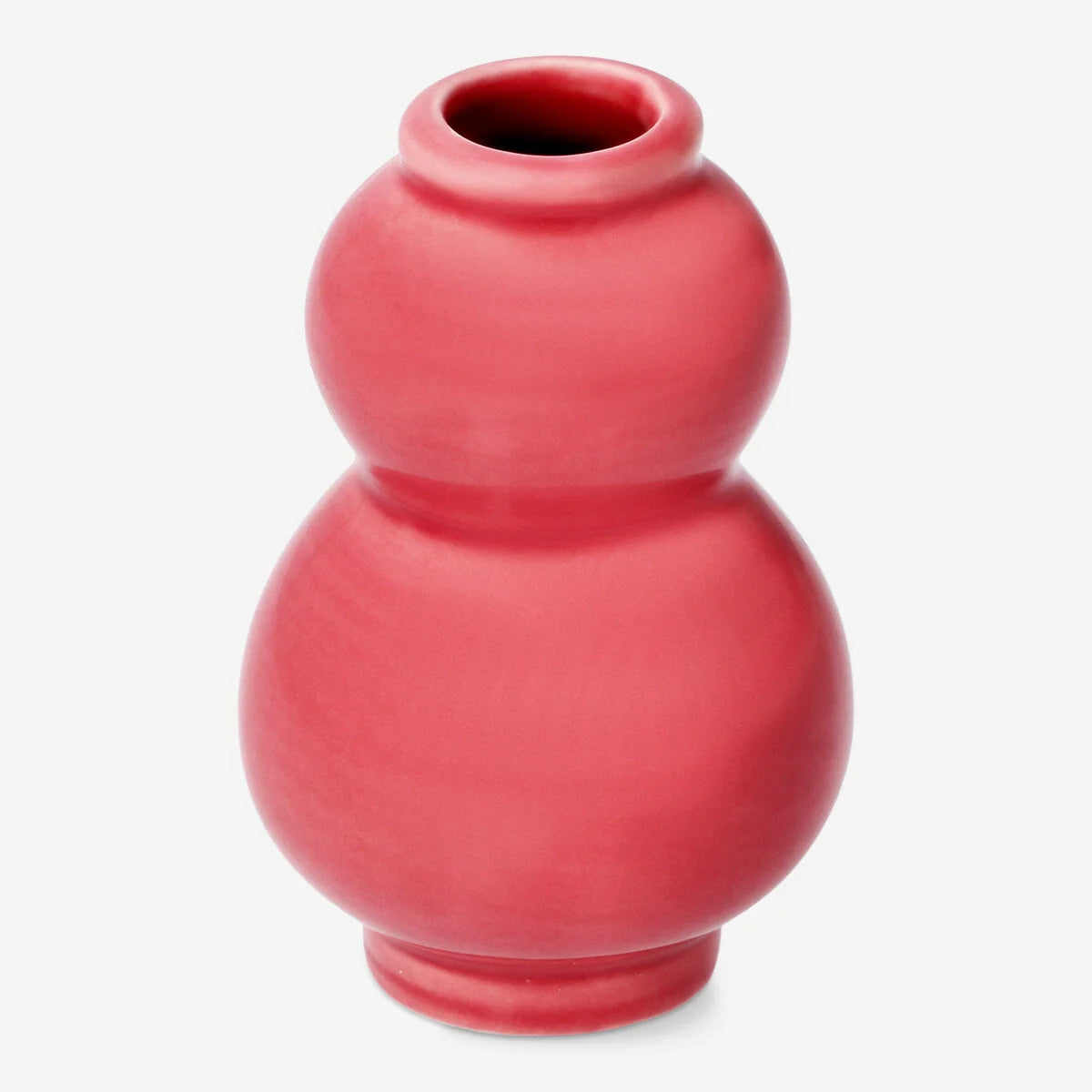 Vase Ceramic Decoration Mini Dark Pink