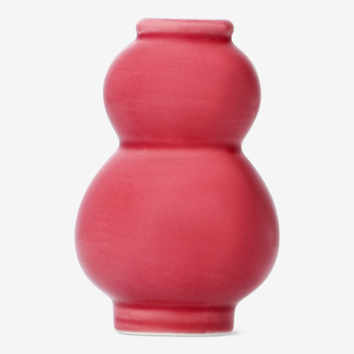 Vase Ceramic Decoration Mini Dark Pink