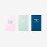 Notebooks 3Pcs