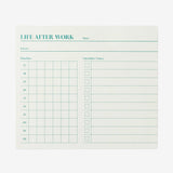 Planner Life After Work Notepad