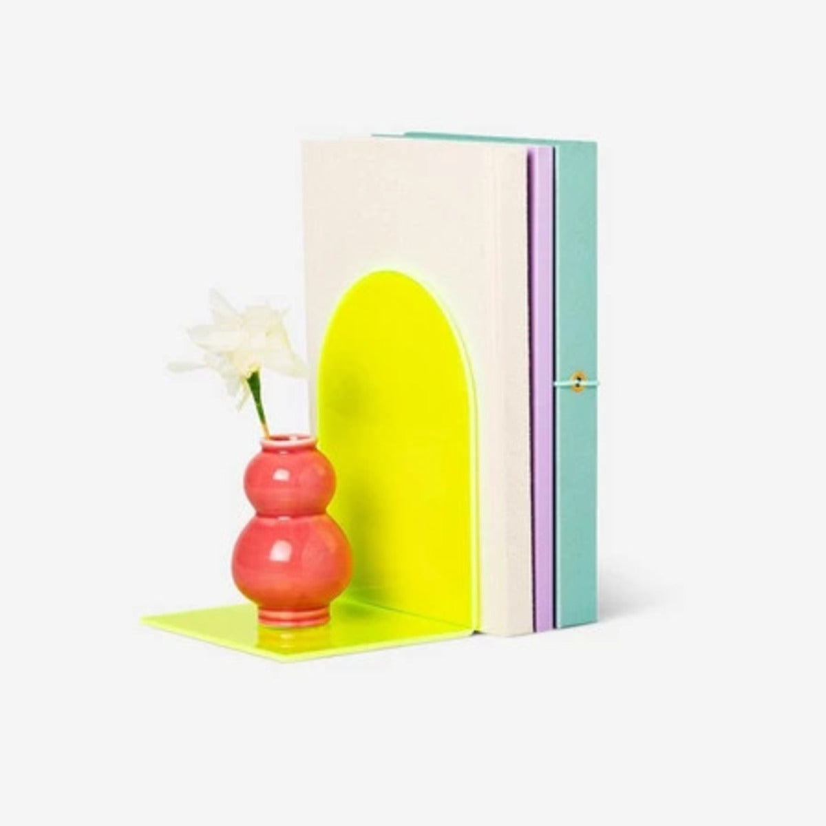 Bookend Plexi Green