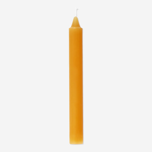 Candle Dinner H.20Cm Dia 2,2Cm 6Pcs Orange